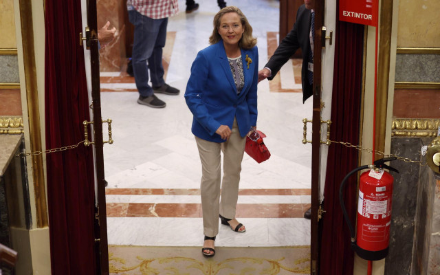 La vicepresidenta primera y ministra de Asuntos Económicos, Nadia Calviño.