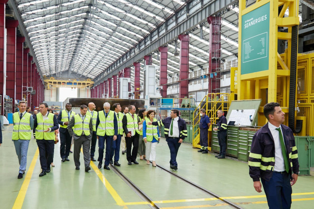 Navantia y Repsol se alían para impulsar el desarrollo industrial del hidrógeno renovable.