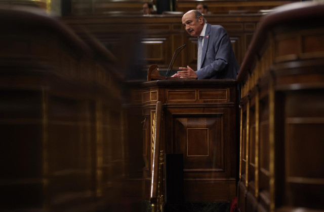 El diputado nacional del PRC, José María Mazón, interviene en la segunda jornada de la 26 edición del Debate sobre el Estado de la Nación, en el Congreso de los Diputados, a 13 de julio de 2022, en Madrid (España). Tras siete años sin celebrarse ninguno,