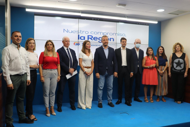 El presidente del Comité Organizador del Congreso (COC), Joaquín Segado, durante la rueda de prensa ofrecida junto al resto de los miembros del COC