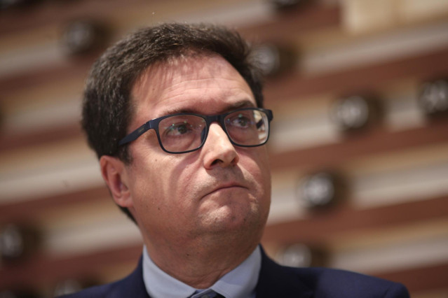 Archivo - El director de Paradores, Óscar López, en la segunda jornada de la Feria Internacional de Turismo- FITUR 2020,  en Madrid (España),a 23 de enero de 2020.