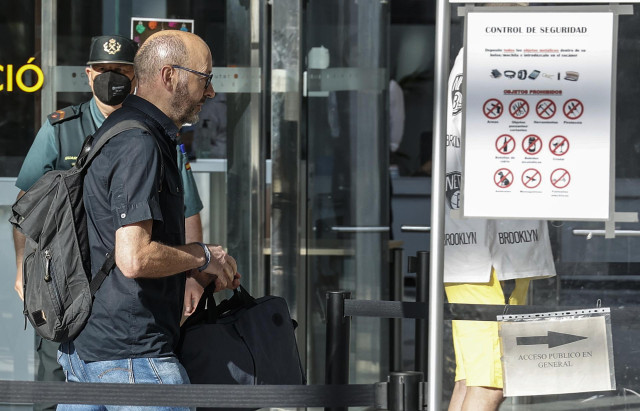 Archivo - Francis Puig, hermano del president de la Generalitat valenciana, acude a declarar por presuntas irregularidades en ayudas concedidas a sus empresas