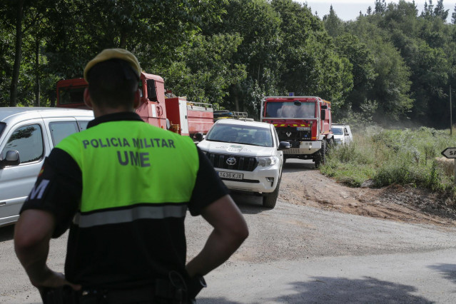 El fuego de O Courel afecta ya a más de 3.000 hectáreas