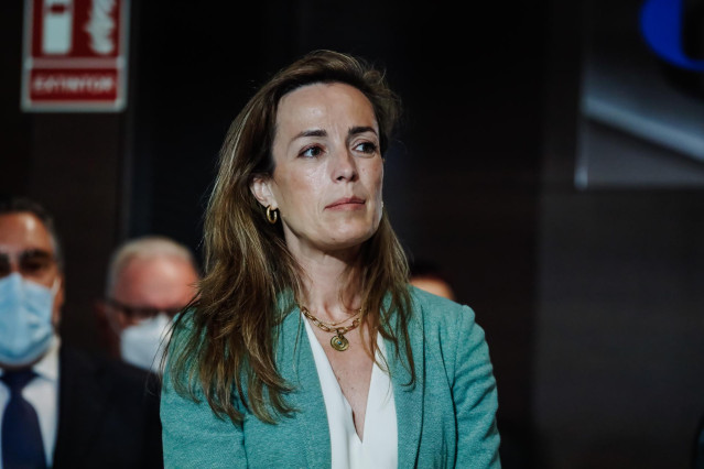 Archivo - La vicesecretaria de Políticas Sociales, Carmen Navarro, tras el encuentro con miembros de la Comisión Permanente del Comité Español de Representantes de Personas con Discapacidad (CERMI), a 9 de junio de 2022, en Madrid (España).