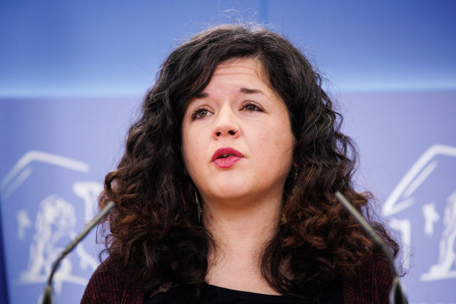 Archivo - La portavoz adjunta de Unidas Podemos en el Congreso Sofía Fernández Castañón.