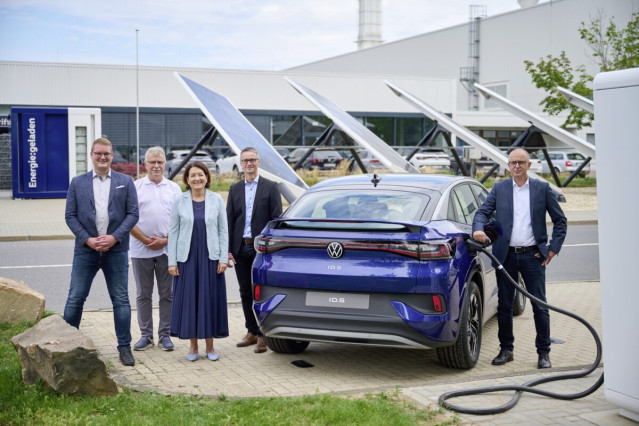 Inauguración de la planta de recarga rápida en Sajonia