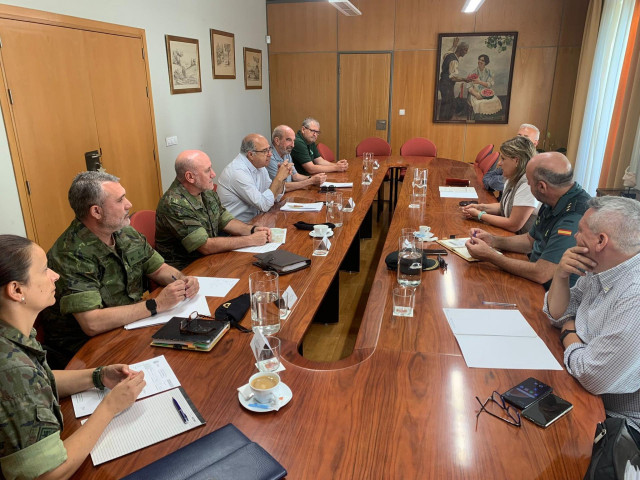 La Delegación del Gobierno celebra una reunión para coordinar en prevención de incendios forestales