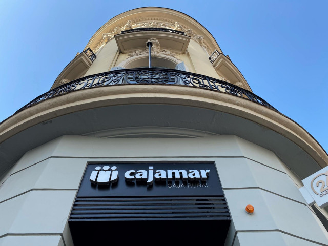 Oficina de Cajamar, a 18 de julio de 2022, en Madrid (España).