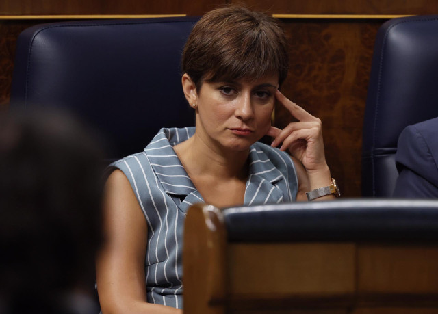 La ministra Portavoz, Isabel Rodríguez, en la segunda jornada de la 26 edición del Debate sobre el Estado de la Nación, en el Congreso de los Diputados, a 13 de julio de 2022, en Madrid (España). Tras siete años sin celebrarse ninguno, la Cámara baja acog