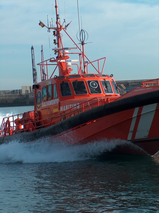 Lancha de Salvamento Marítimo, en Gijón