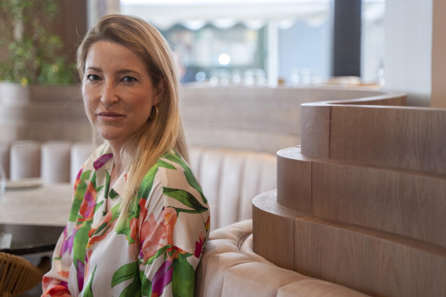 La coordinadora autonómica de Cs, María Muñoz, en una entrevista con Europa Press