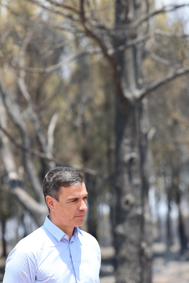 El presidente del Gobierno, Pedro Sánchez