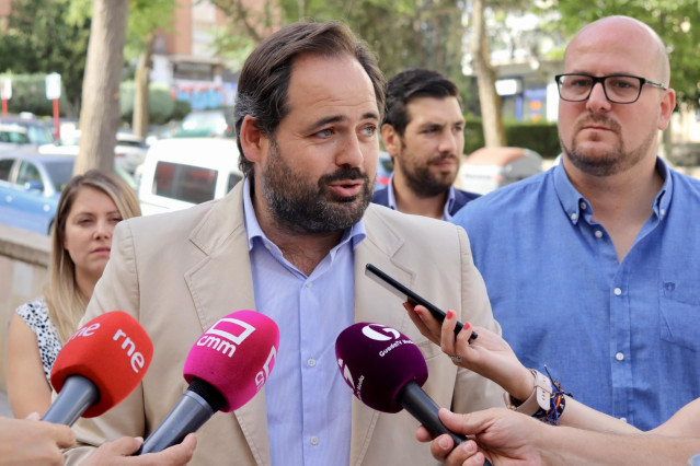 Pp Clm (Cortes De Voz Y Fotografía) Declaraciones Del Presidente Paco Núñez En Guadalajara