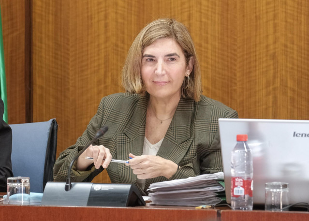 Archivo - La consejera de Empleo, Formación y Trabajo Autónomo de la Junta, Rocío Blanco, en una foto de archivo.