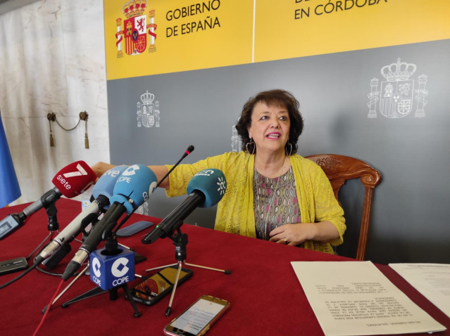 La subdelegada del Gobierno central en Córdoba, Rafaela Valenzuela, en una imagen de archivo.