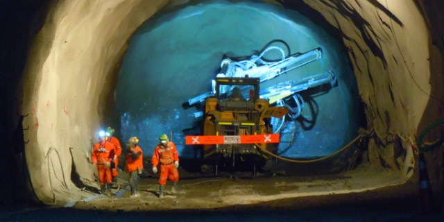 Archivo - Proyecto Chuquicamata subterránea de la Corporación Nacional de Cobre de Chile (Codelco)