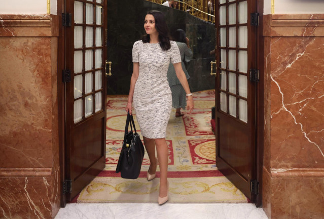 La líder de Cs, Inés Arrimadas