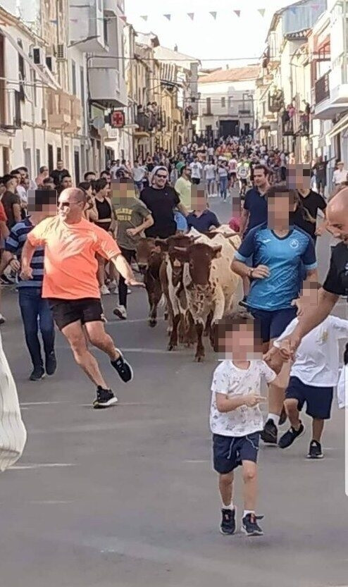 Imagen del encierro infantil