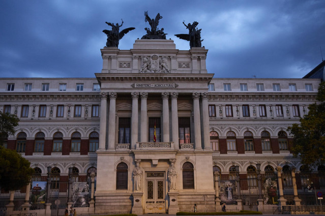 Fachada del Ministerio de Agricultura,