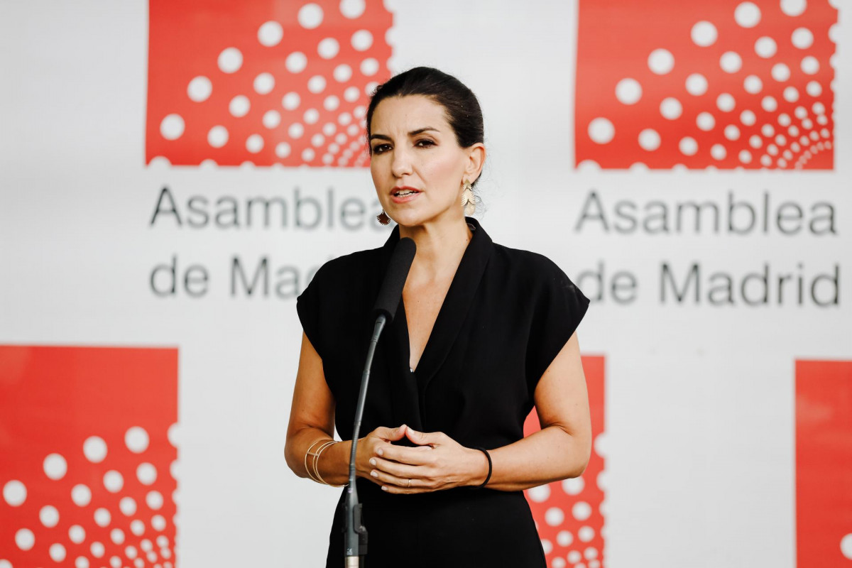 Archivo - La portavoz de Vox en la Asamblea de Madrid, Rocío Monasterio. Archivo.
