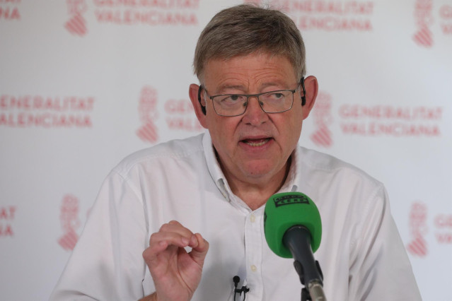 El 'president' de la Generalitat, Ximo Puig, en una entrevista en Onda Cero este jueves