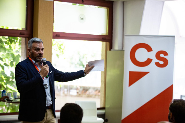 Archivo - El ya ex secretario de Organización de Ciudadanos, Borja González.