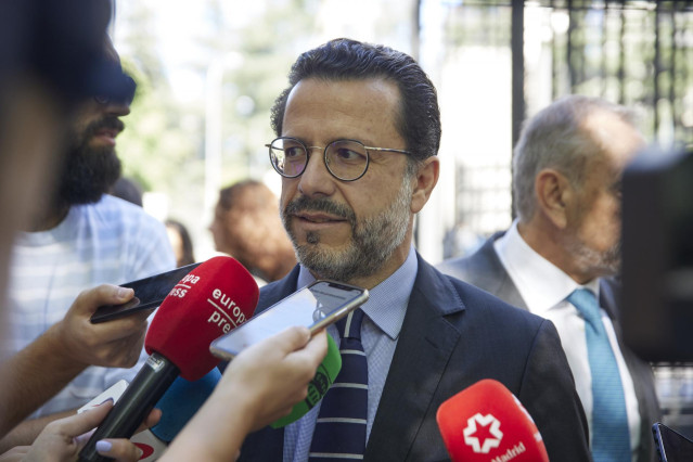 Archivo - El consejero de Hacienda de la Comunidad de Madrid, Javier Fernández-Lasquetty