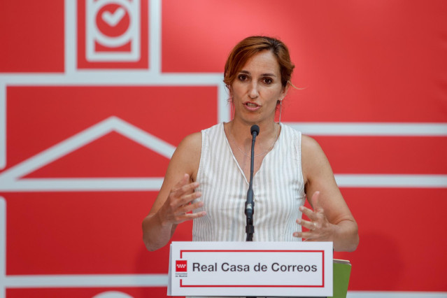 La portavoz de Más Madrid en la Asamblea, Mónica García, en Madrid (España).