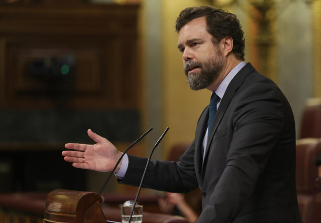 Archivo - El portavoz de Vox en el Congreso, Iván Espinosa de los Monteros, en una foto de archivo.