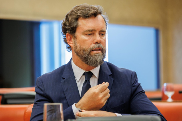 El portavoz del Grupo Parlamentario de Vox, Iván Espinosa de los Monteros, en una foto de archivo