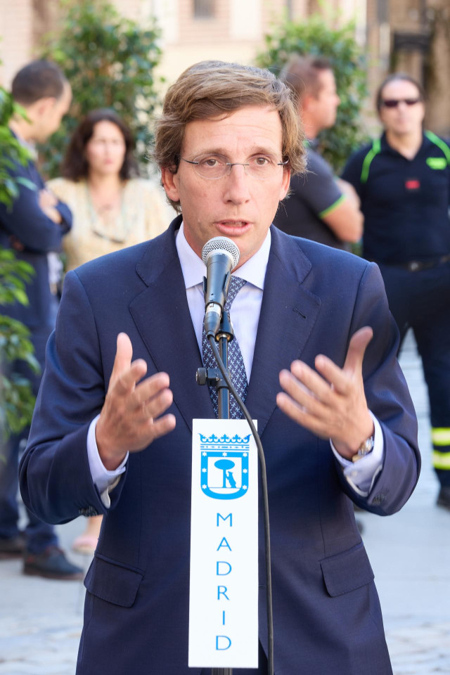 El alcalde de Madrid, José Luis Martínez-Almeida.