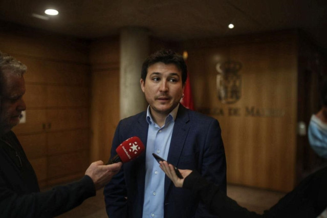 Archivo - El diputado de Más Madrid y senador Pablo G. Perpinyà
