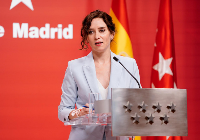 Isabel Díaz Ayuso, presidenta de la Comunidad de Madrid