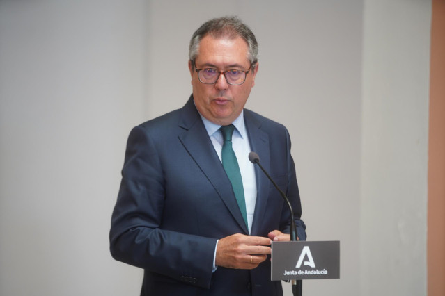 El secretario general del PSOE-A, Juan Espadas, en una imagen de 8 de septiembre.