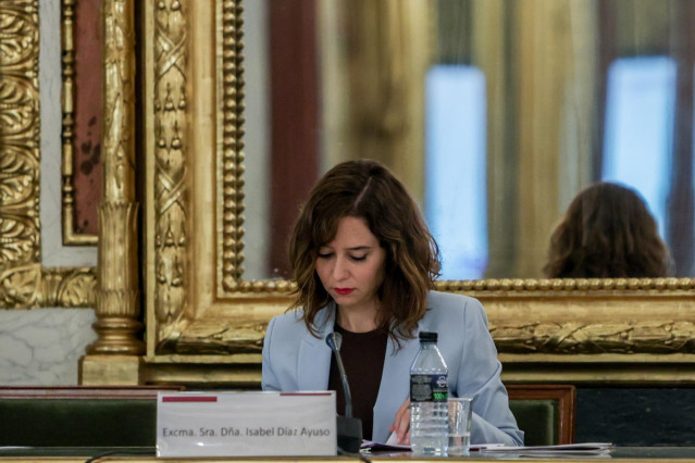 La presidenta de la Comunidad de Madrid, Isabel Díaz Ayuso.