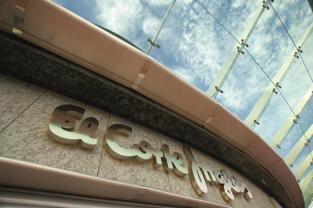 Archivo - Detalle logo de El Corte Inglés