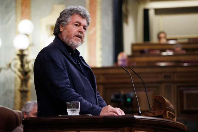 Archivo - El diputado de Unidas Podemos Juan Antonio López de Uralde