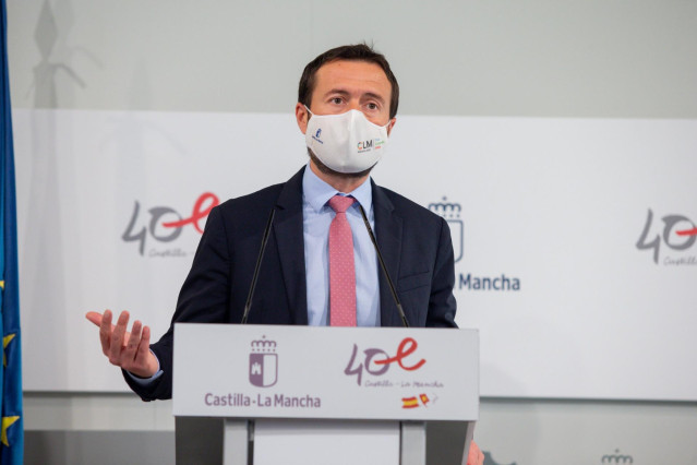 Archivo - El consejero de Desarrollo Sostenible del Gobierno de Castilla-La Mancha, José Luis Escudero, en foto de archivo