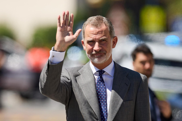 Archivo - El Rey Felipe VI