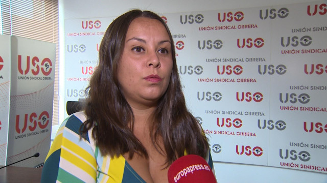 Archivo - La secretaria Confederal de Comunicación y Estudios Sindicales de la USO, Laura Estévez.