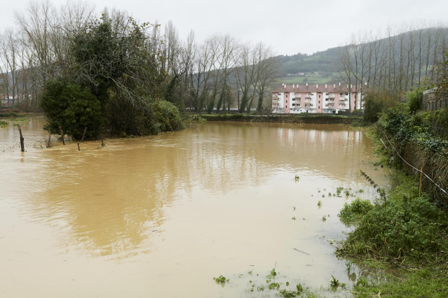 Archivo - Inundaciones en Cantabria en noviembre de 2021