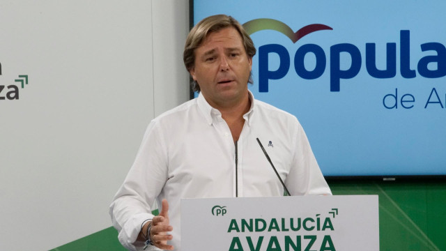 El secretario general del PP de Andalucía, Antonio Repullo, en una imagen de archivo.