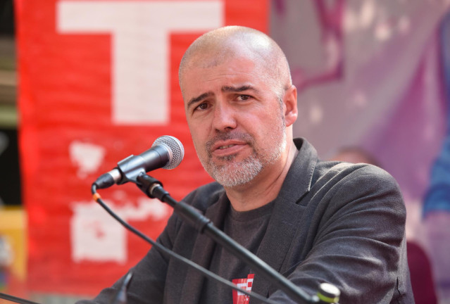 Archivo - El secretario general de CCOO, Unai Sordo