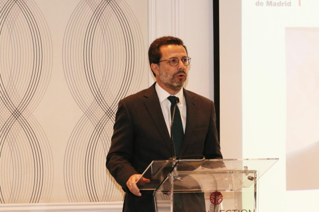 Archivo - El consejero de Economía, Hacienda y Empleo, Javier Fernández-Lasquetty.
