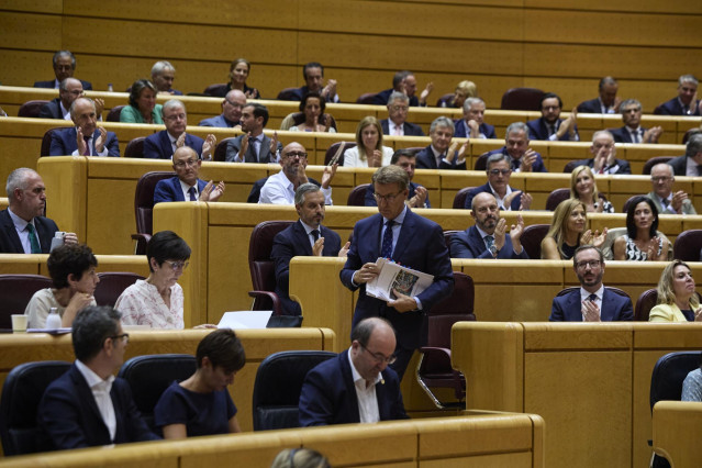 Imagen del hemiciclo del Senado