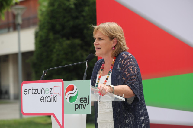 Archivo - La presidenta del BBB del PNV, Itxaso Atutxa