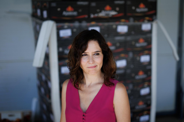 La presidenta de la Comunidad de Madrid, Isabel Díaz Ayuso