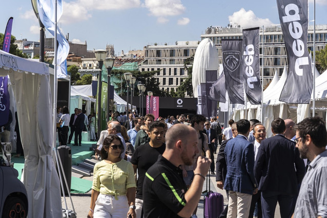 Archivo - Foto de la séptima edición de la Feria de Vehículos Eléctricos de Madrid
