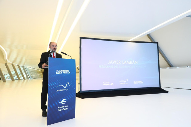 El presidente del Gobierno de Aragón, Javier Lambán.