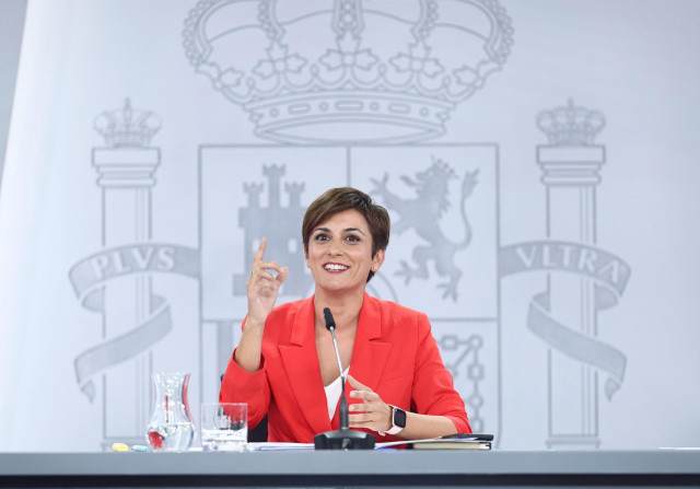 La ministra portavoz, Isabel RodrÏguez, este martes.